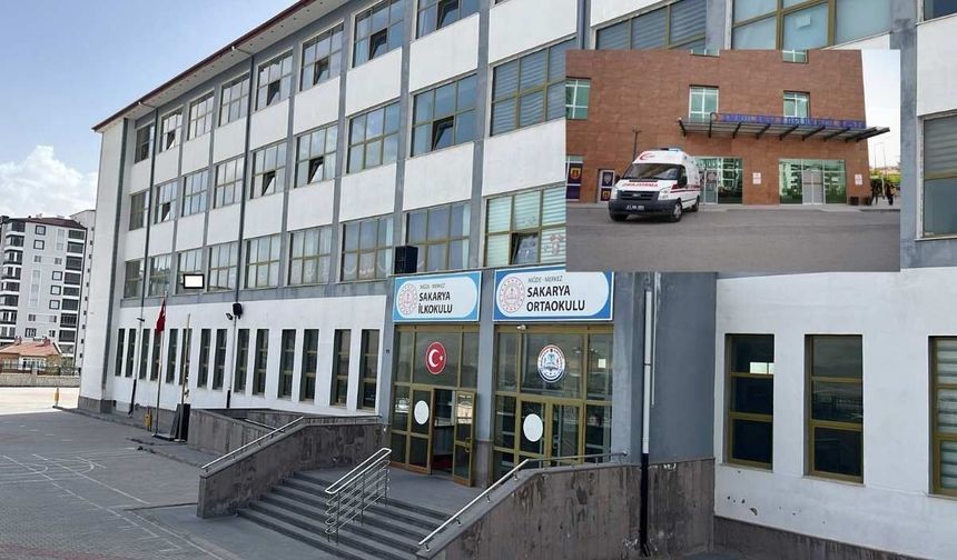 Niğde'de öğrenciler yedikleri yemek sonrası hastaneye kaldırıldı!