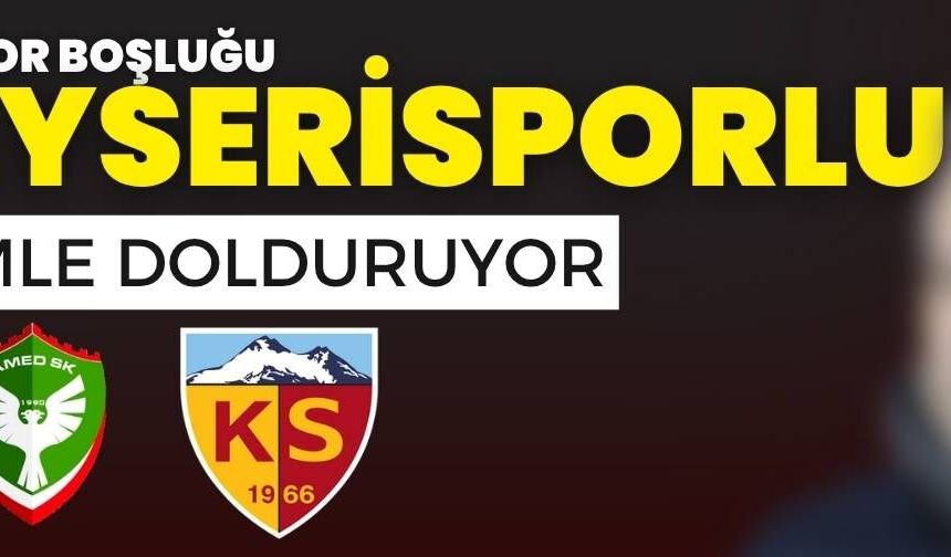 Amedspor boşluğu eski Kayserisporlu isimle dolduruyor