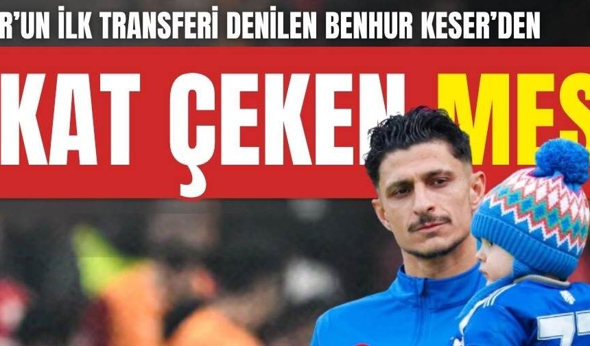 Kayserispor’un ilk transferi denilen Benhur Keser’den dikkat çeken mesaj! Taraftarlara seslendi