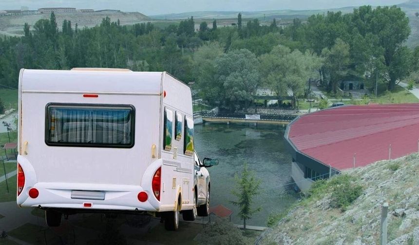 Kayseri Bünyan'da büyük kamp ve karavan şöleni başladı