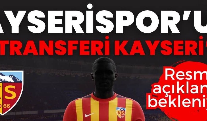 Kayserispor’un ilk transferi Kayseri’de