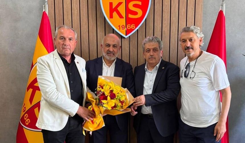 AK Partili vekilden Kayserispor’a sürpriz ziyaret