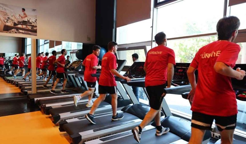 Milliler Kayseri Spor A.Ş tesislerinde kamp yaptı