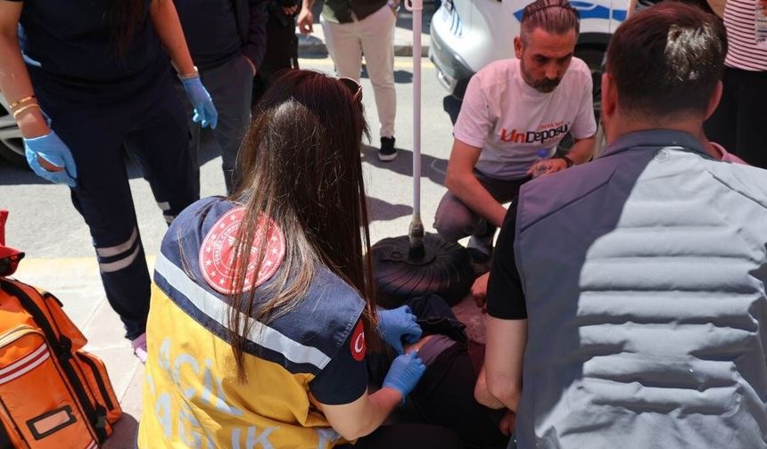 Nevşehir'de cenaze çıkışındaki yol verme tartışması kanlı bitti: 1 Yaralı