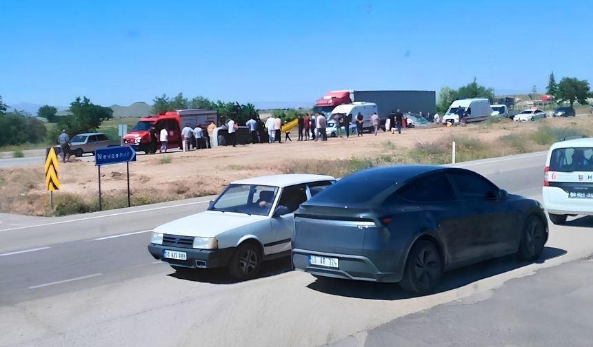 Nevşehir’de trafik kazası: 4 Yaralı