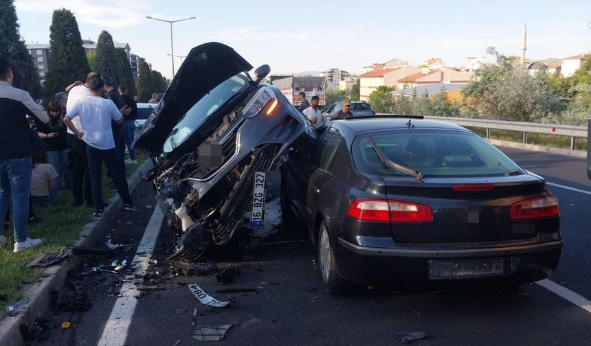 Nevşehir’de zincirleme kaza: 5 yaralı