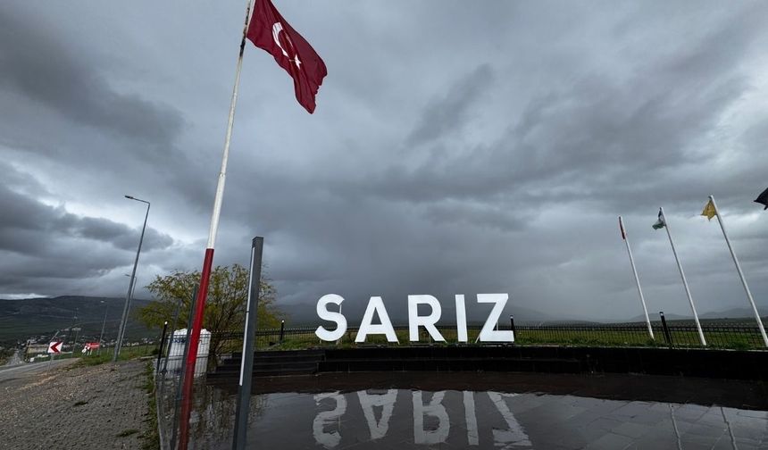 Sarız Türkiye’nin en çok yağış alan yeri oldu
