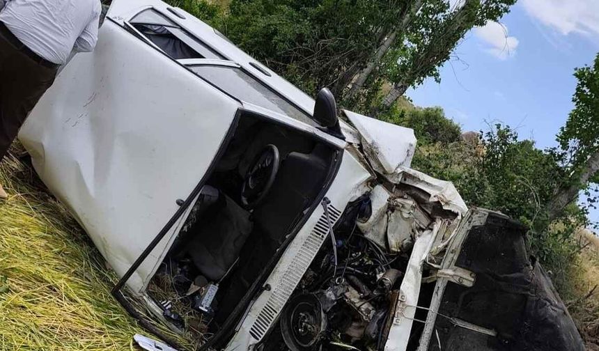 Yozgat’ta otomobil takla attı: 2 yaralı