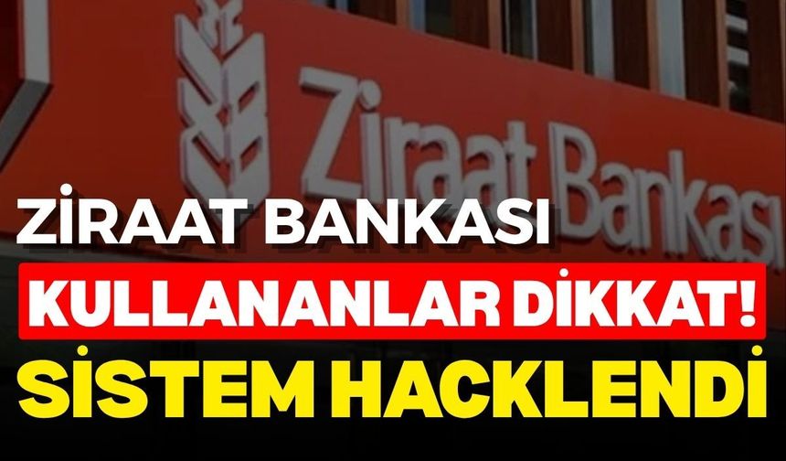 Ziraat Bankası'nda hesabı olanlar dikkat! SMS sistemi hacklendi