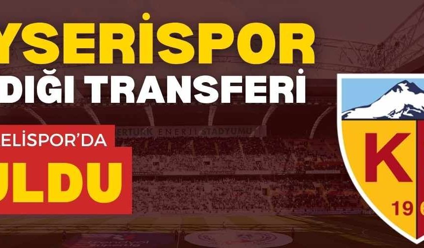 Kayserispor aradığı transferi Kocaelispor’da buldu! İmza yakın