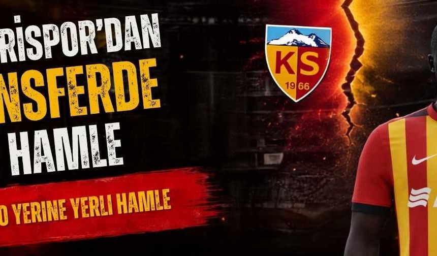 Kayserispor’dan transferde yeni hamle! Cardoso’nun yerine yerli ekleme
