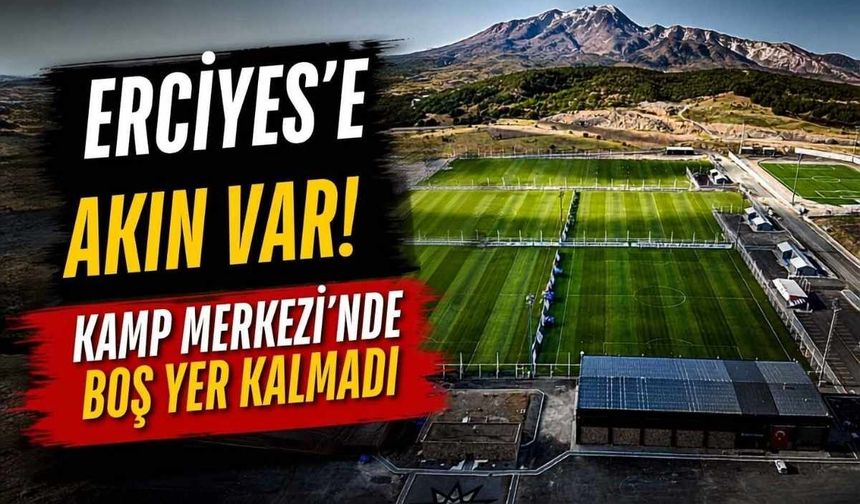 Erciyes'e akın var! Kamp Merkezi'nde boş yer kalmadı