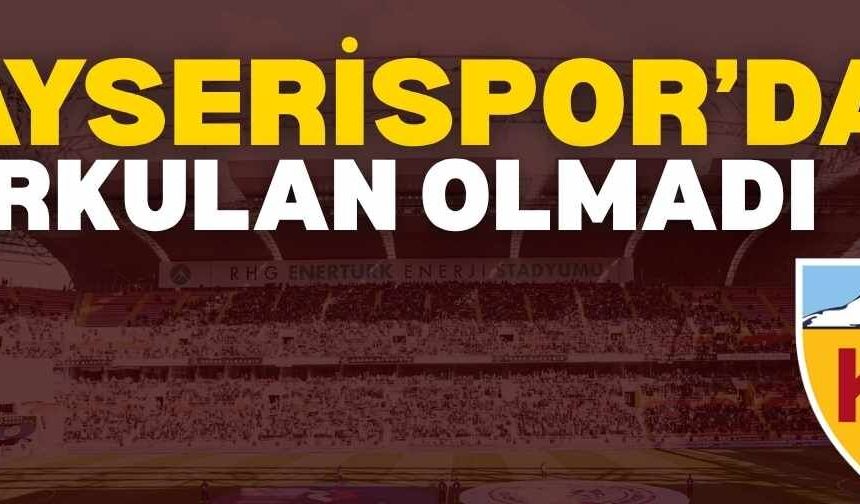Kayserispor’da korkulan olmadı! Mendes için tarih belli oldu