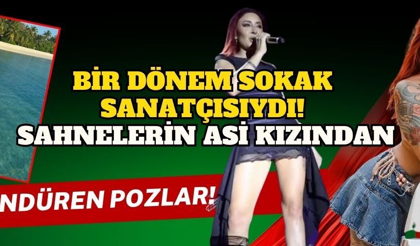 Kayserili ünlü şarkıcının derin göğüs dekolteli doğum günü pozları gündem oldu!