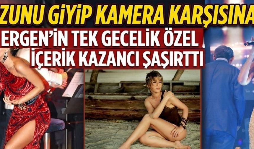 Bornozunu giyip kamera karşısına geçti! Gülben ergenin özel içerik kazancı şaşırttı