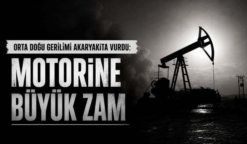 Orta Doğu gerilimi akaryakıt fiyatlarına vurdu: Motorine büyük zam