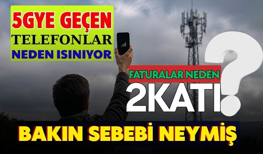 5G'ye geçilmesine rağmen şebekeler neden çekmiyor ?
