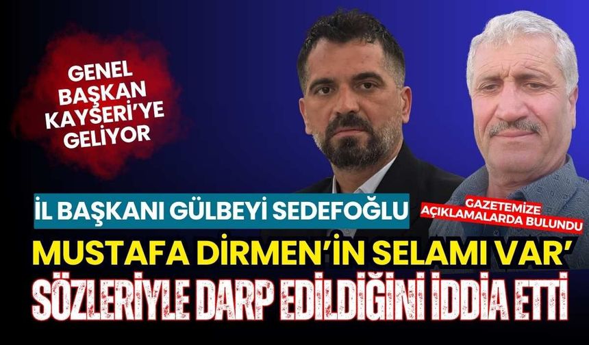 Milli Yol Partisi Kayseri İl Başkanı Gülbeyi Sedefoğlu saldırıyı anlattı! Genel Başkan Remzi Çayır Kayseri'ye geliyor