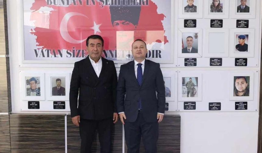 Ameliyat olan Selahattin Metin’e Bünyan kaymakamından ziyaret: Moral kaynağı oldu!