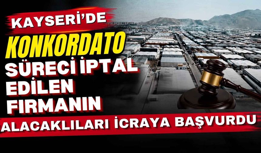 Konkordato süreci iptal edilmişti: İtimat Makina'nın alacakları İcraya gidiyor
