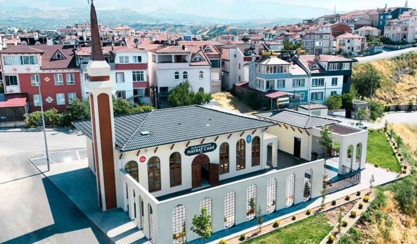 Kayseri'nin butik camisi ibadete açılıyor
