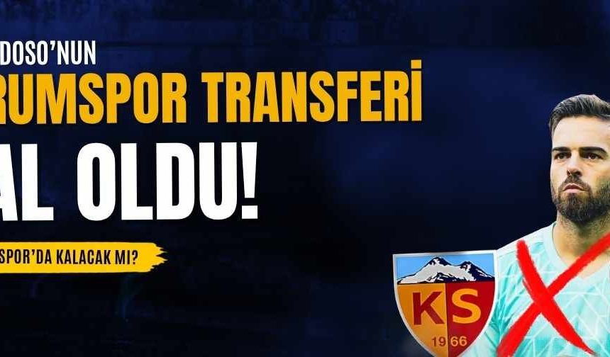 Miguel Carodoso'nun Erzurumspor transferi iptal oldu! Kayserispor'da kalacak mı?