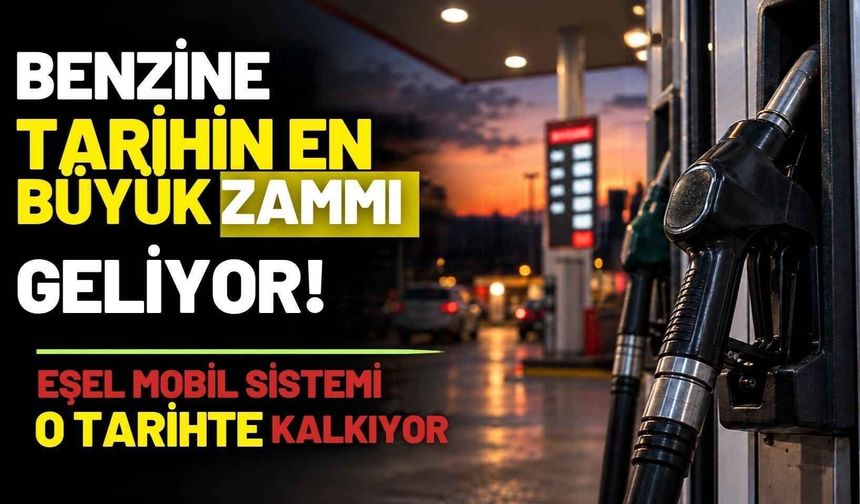 ‘Eşel Mobil Sistemi’ kalkıyor: Benzine tarihi zam geliyor