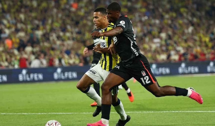 Dev derbide kazanan Beşiktaş! Fenerbahçe Beşiktaş maçı özet