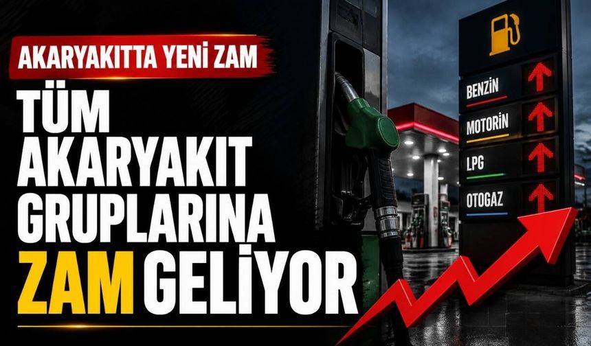 Kayseri’de motorin 83 lirayı aştı! Tüm akaryakıt gruplarına zam geliyor
