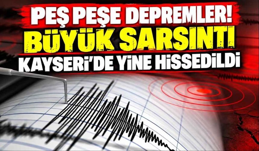 Osmaniye’de 5.2 büyüklüğünde deprem! Kayseri’de de hissedildi