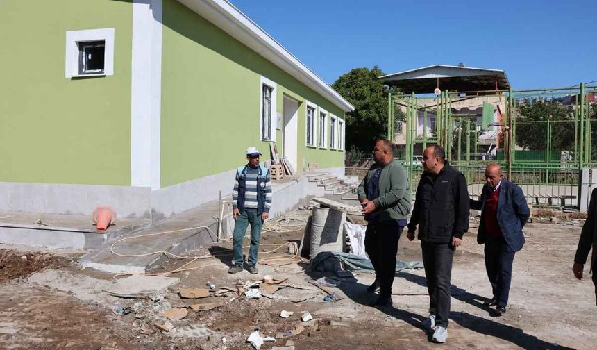 Kayseri’de okula yemekhane yapılıyor: Çalışmalar başladı!