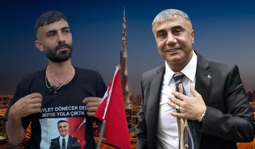 Sedat Peker için Ankara'dan Dubai'ye bisikletle yola çıktı! 3 bin 600 KM pedallayacak