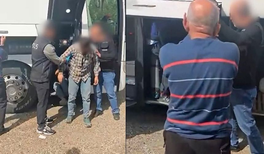 Sivas'ta göçmen kaçakçılığı operasyonu: 56 Afgan yakalandı 8 kişi tutuklandı