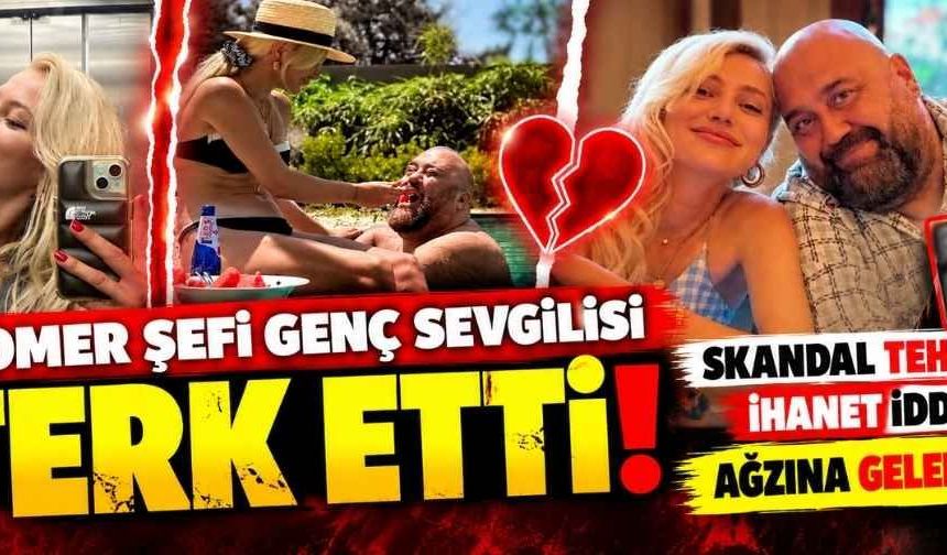 Somer şefin genç sevgilisinden skandal aldatma ve tehdit iddiası!