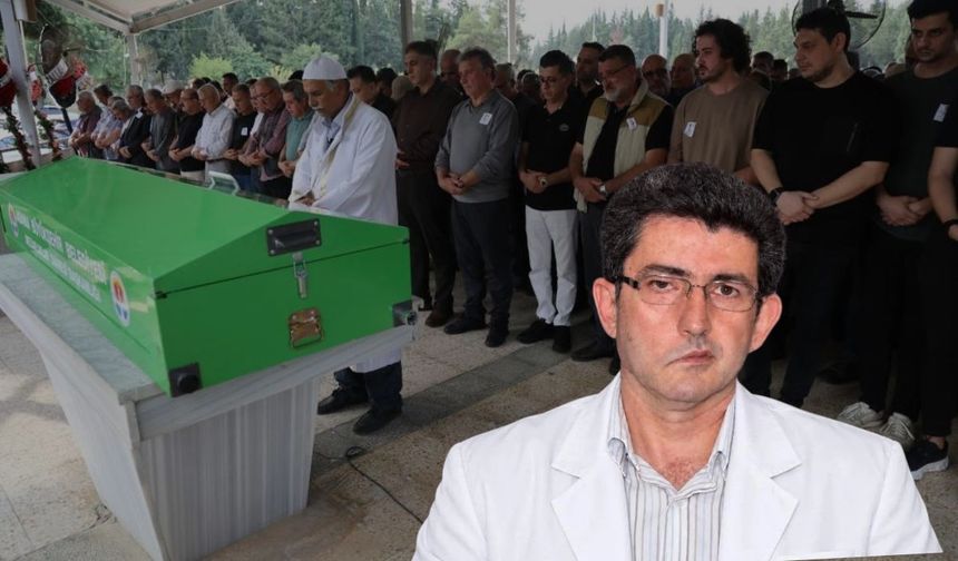 Tekne faciasında hayatını kaybeden doktor son yolculuğuna uğurlandı