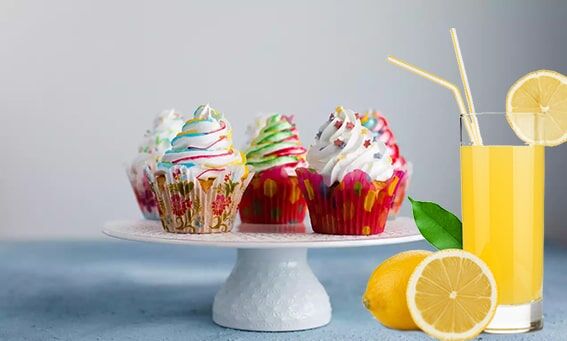 cupcake’i limonatayla denemek de özgür bir lezzet yolculuğu olabilir.