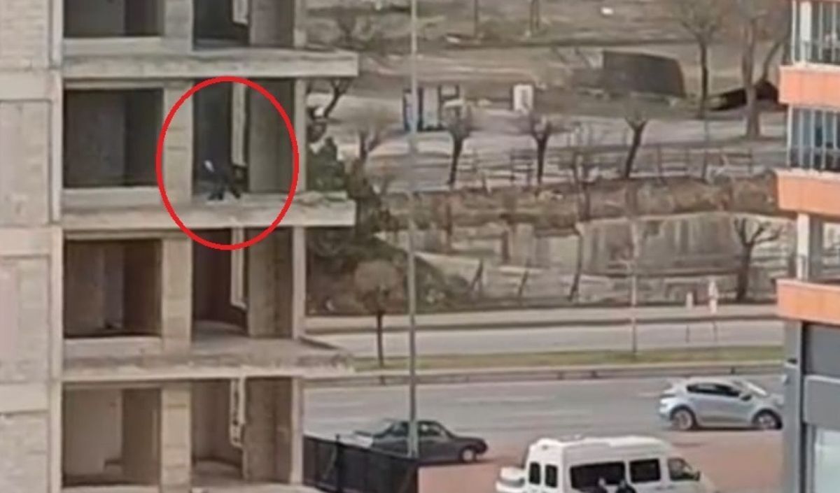 Kayseri Erciyesevler’de intihar girişimi: Uyaranlara taş fırlattı