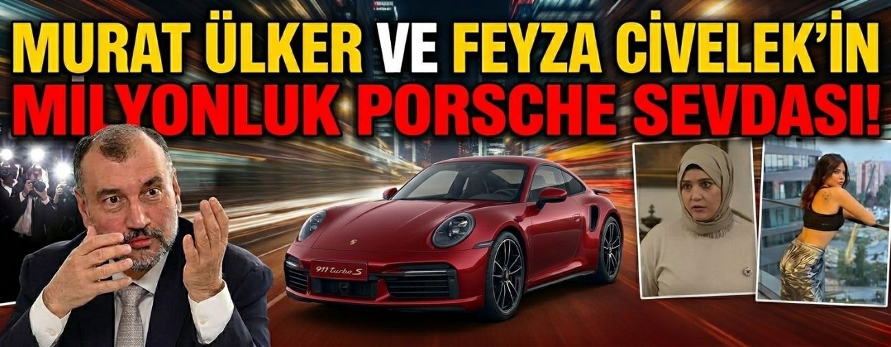 Murat Ülker ve Feyza Civelek’in  milyonluk Porsche sevdası!