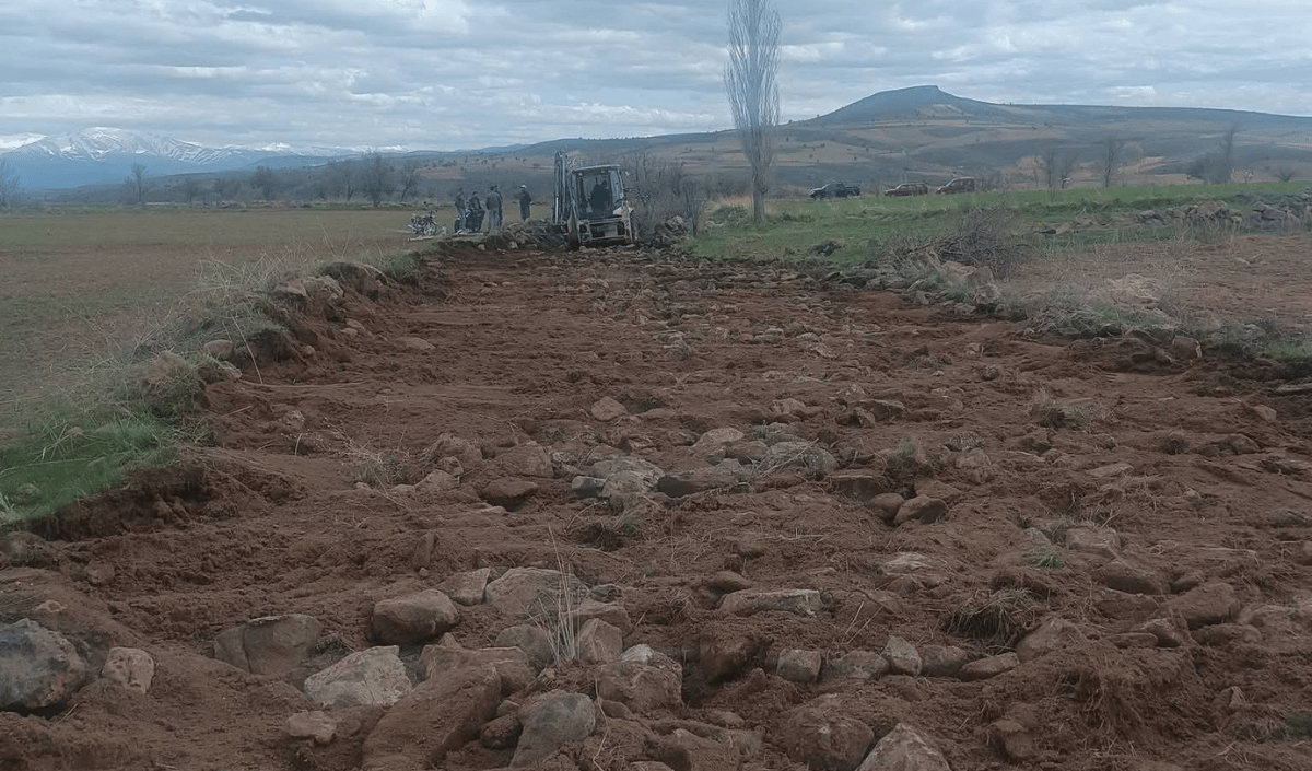 Tomarza Yol Yapımı 1