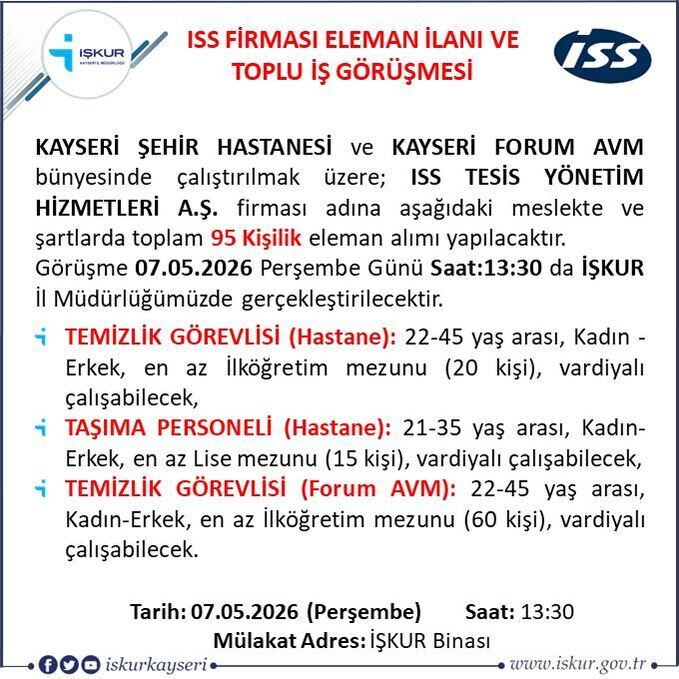 işkur kayseri