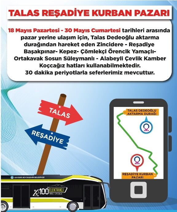 Kayseri Kurban Pazar Otobüs Seferleri (2)