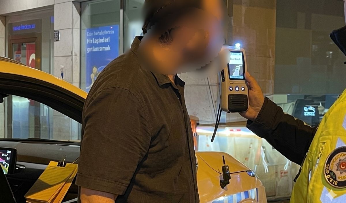 Kayseri'de Alkollü Sürücü Yakalandı