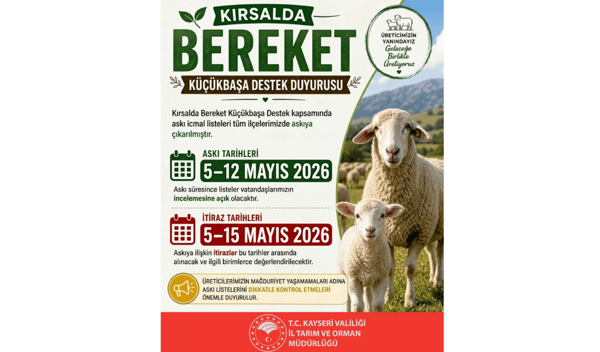 Tarım Orman Liste 1