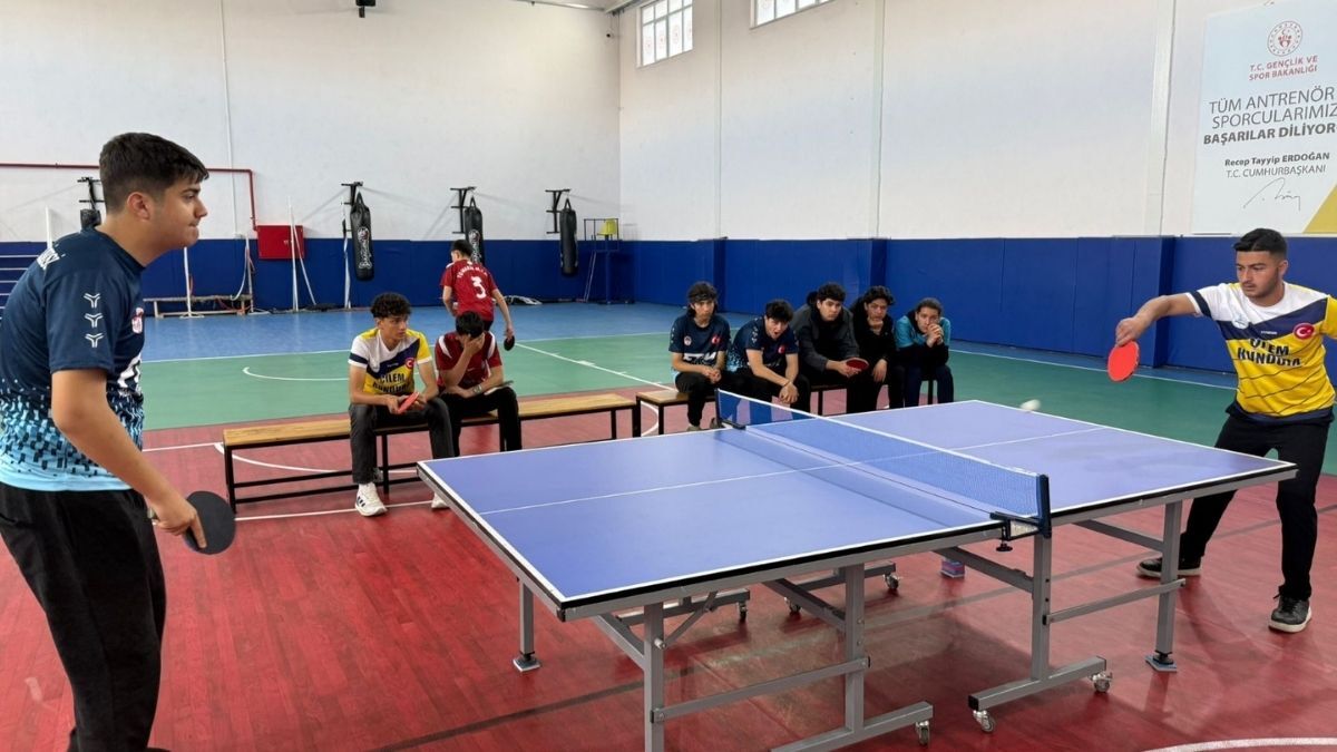 kayseri haberleri, kayseri spor haberleri, masa tenisi, tomarza masa tenisi