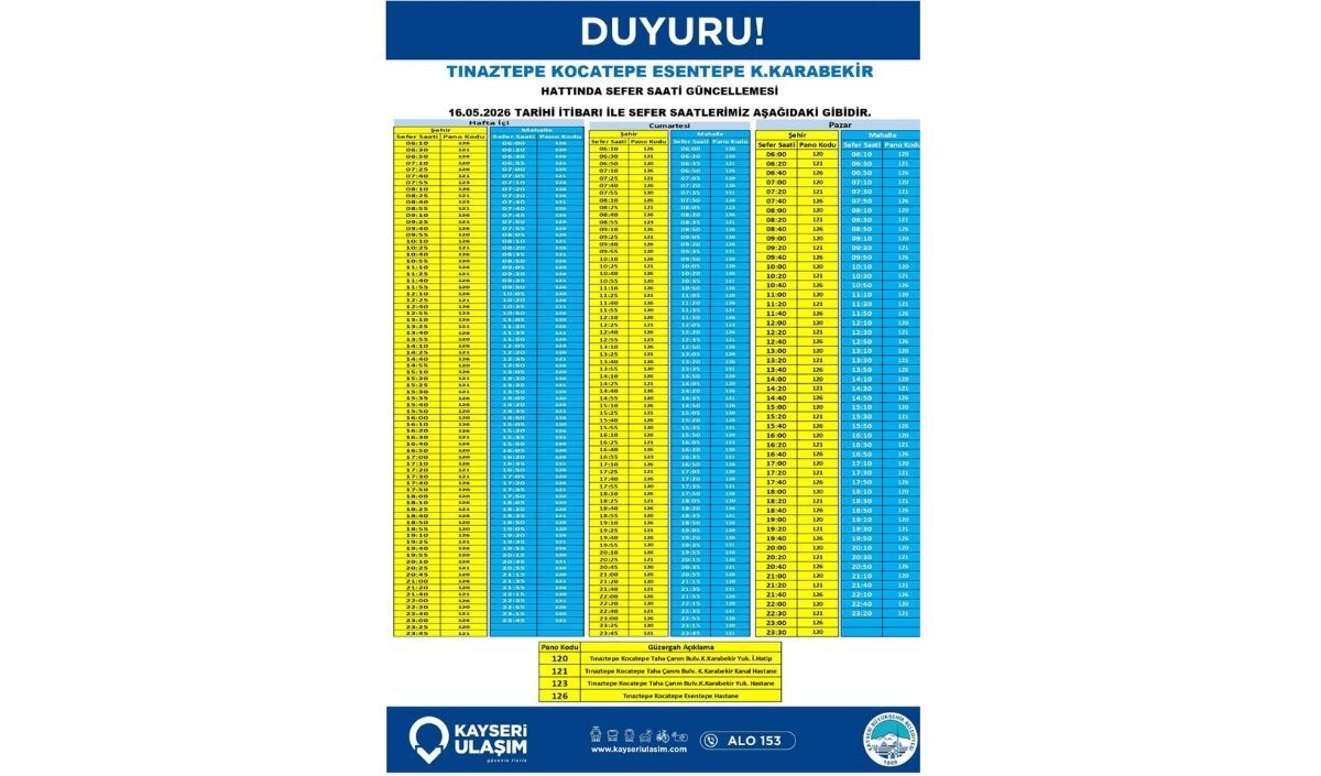 Ulaşım Saat Degısıklık 8