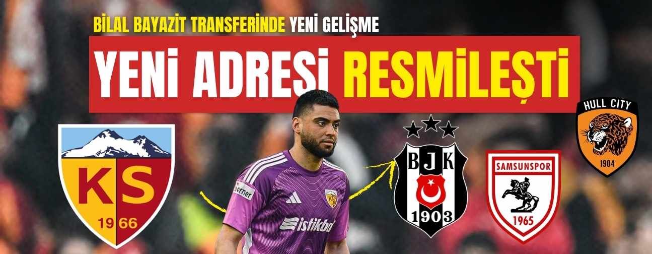 Kayserispor'dan ayrılan Bilal Bayazit'in yeni adresi resmileşti