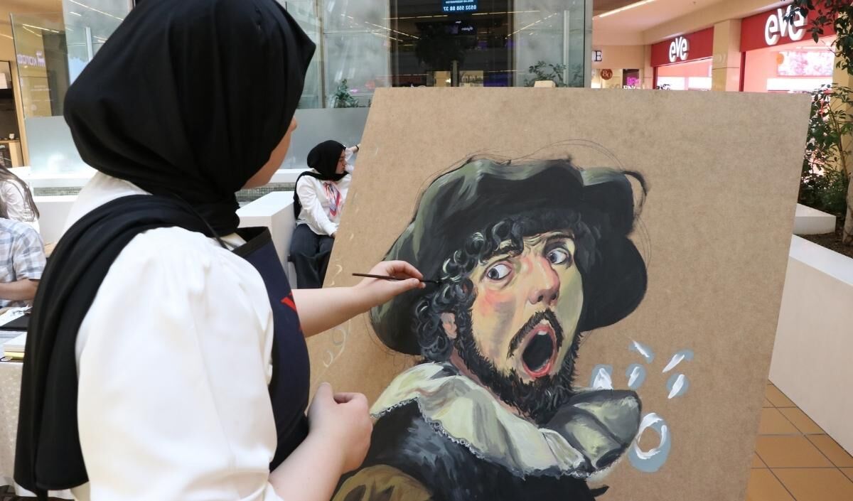 İmam Hatipli Öğrencilerden Sanat Sergisi (1)