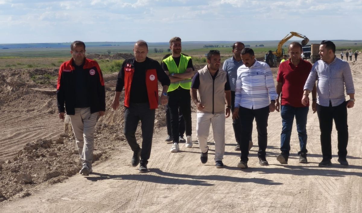 Kayseri Kocasinan Jeotermal Kaynaklı Sera Organize Tarım Bölgesi, vali yardımcısı ömer tekeş inceleme