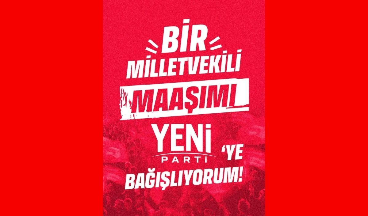 Kayseri Milletvekili Aşkın Genç'ten Yeni̇ Parti'ye Maaş Bağışı (1)