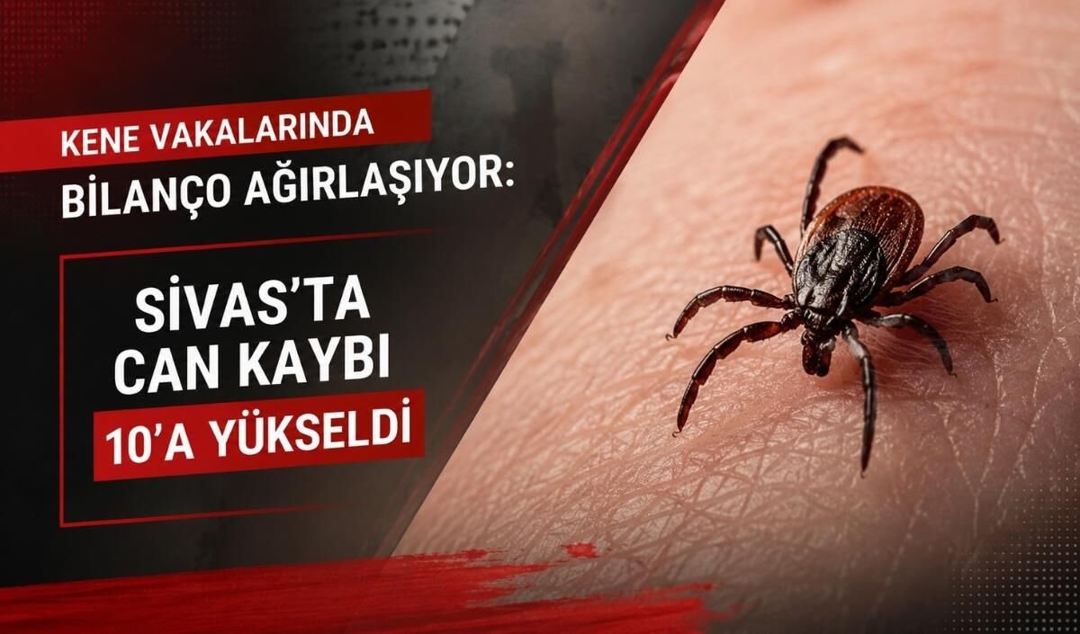 Kene vakalarında bilanço ağırlaşıyor: Sivas’ta can kaybı 10’a yükseldi
